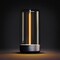 Auge Light Auge Light Mini 5.70 in. Grey Modern Rechargeable and Dimmable Flexible filament LED Table Lamp AGDSLGY2202 - alternate 1